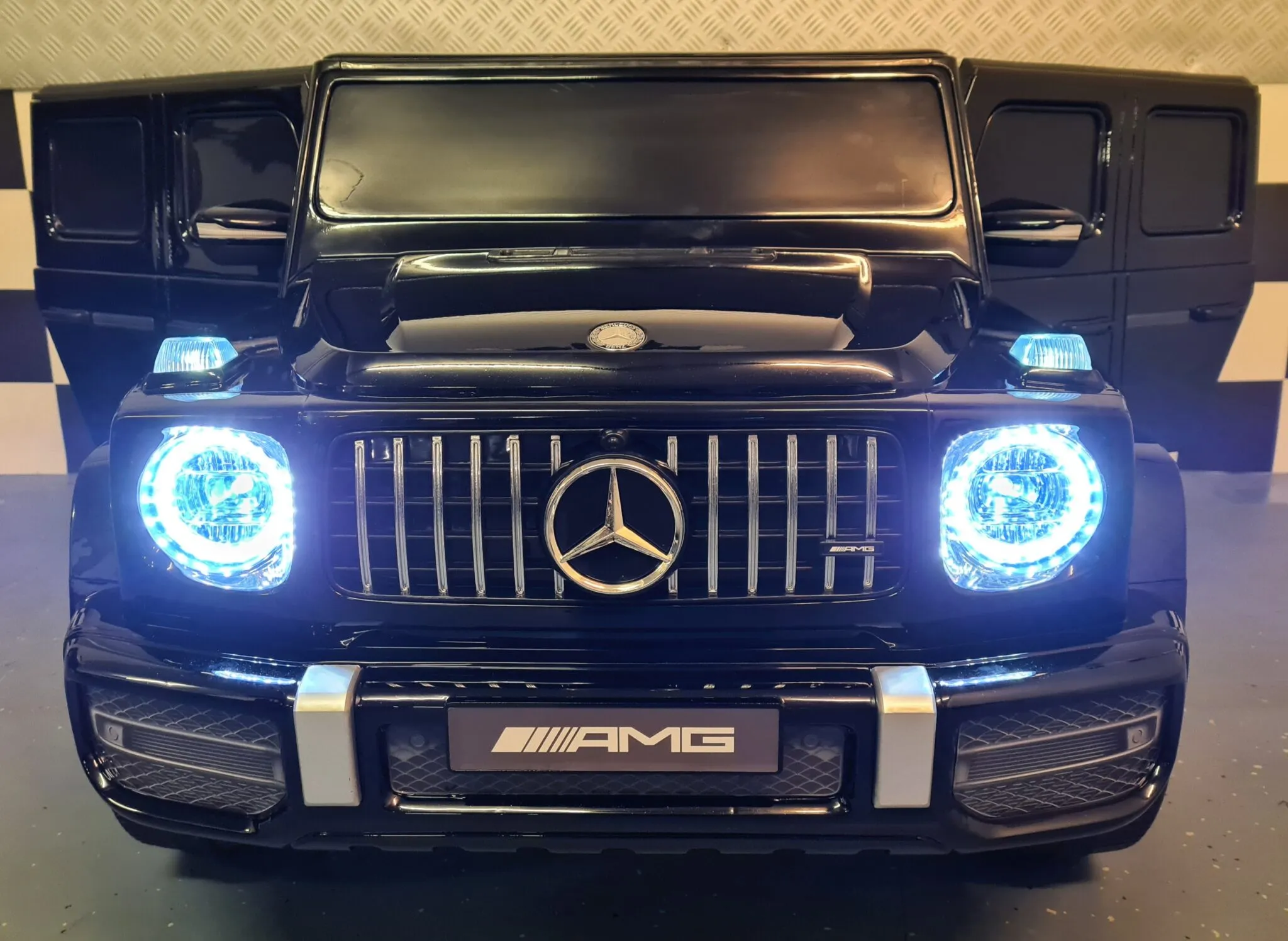 MERCEDES G63, 2 PLAZAS, 24 VOLTIOS, NEGRO METALIZADO, RC, Coches